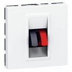 Legrand Mosaic prise haut-parleur 2 modules mécanismes