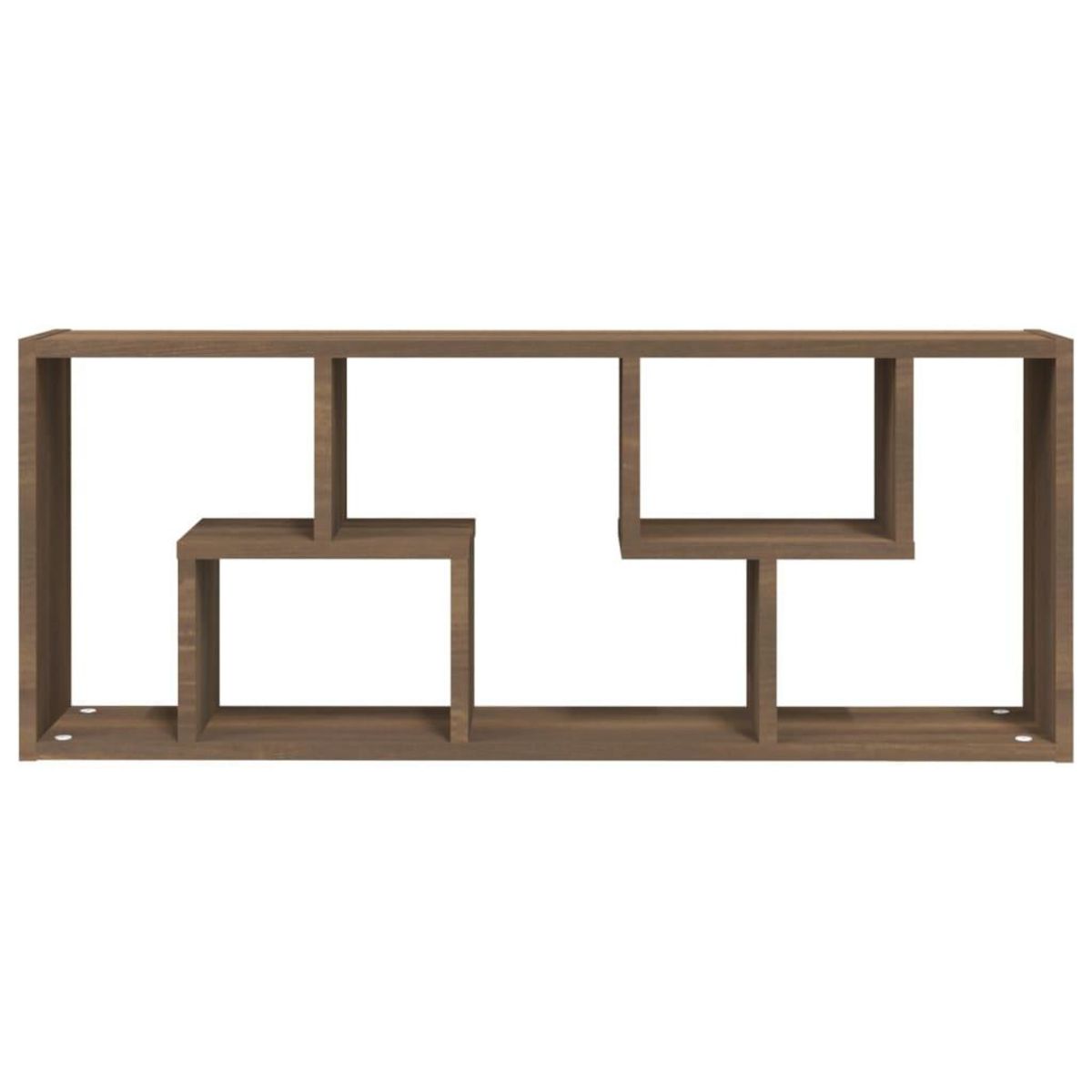 VIDAXL Etagere murale Chene marron 36x16x90 cm Bois d'ingenierie