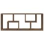Voir la diapositive 4 : VIDAXL Etagere murale Chene marron 36x16x90 cm Bois d'ingenierie