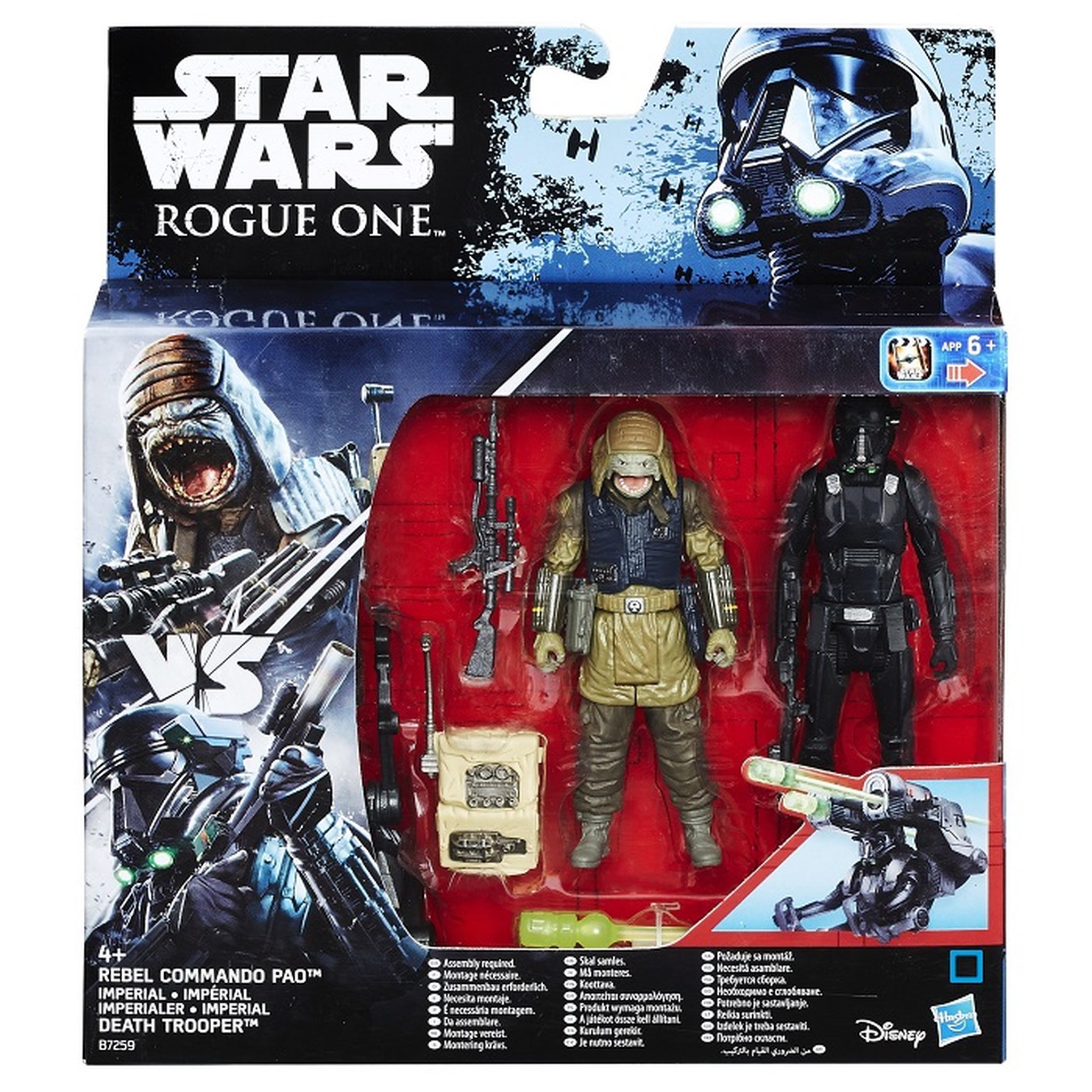 Voir la diapositive 7 : Pack 2 figurines deluxe 10cm Star Wars