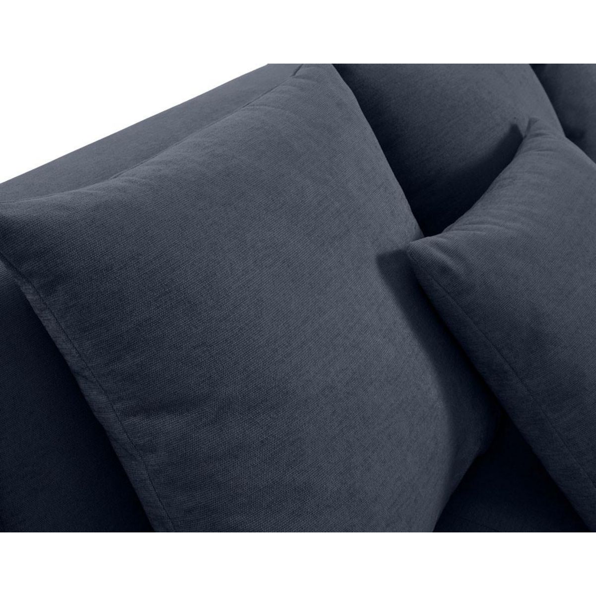 LISA DESIGN Amalfi - canapé modulable d'angle réversible - 5 places - en tissu