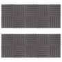 Voir la diapositive 1 : VIDAXL Carreaux de terrasse 20pcs Delavage gris 30x30 cm Acacia solide