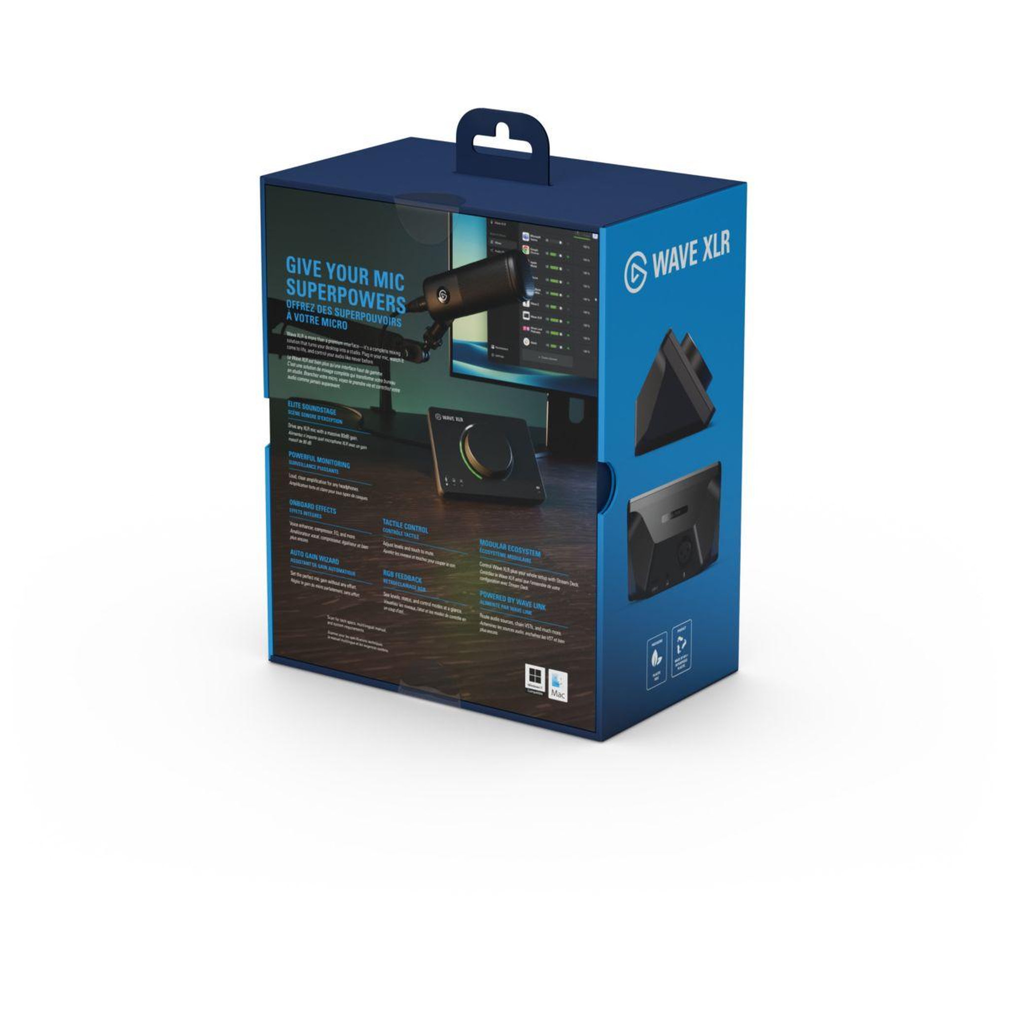 Voir la diapositive 5 : ELGATO GAMING Amplificateur de casque Wave XLR MK.2