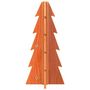 Voir la diapositive 3 : VIDAXL Arbre de Noël en bois pour décoration 49 cm bois de pin massif