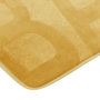 Voir la diapositive 2 : Paris Prix Tapis de Bain Microfibre  Relief  45x75cm Ocre