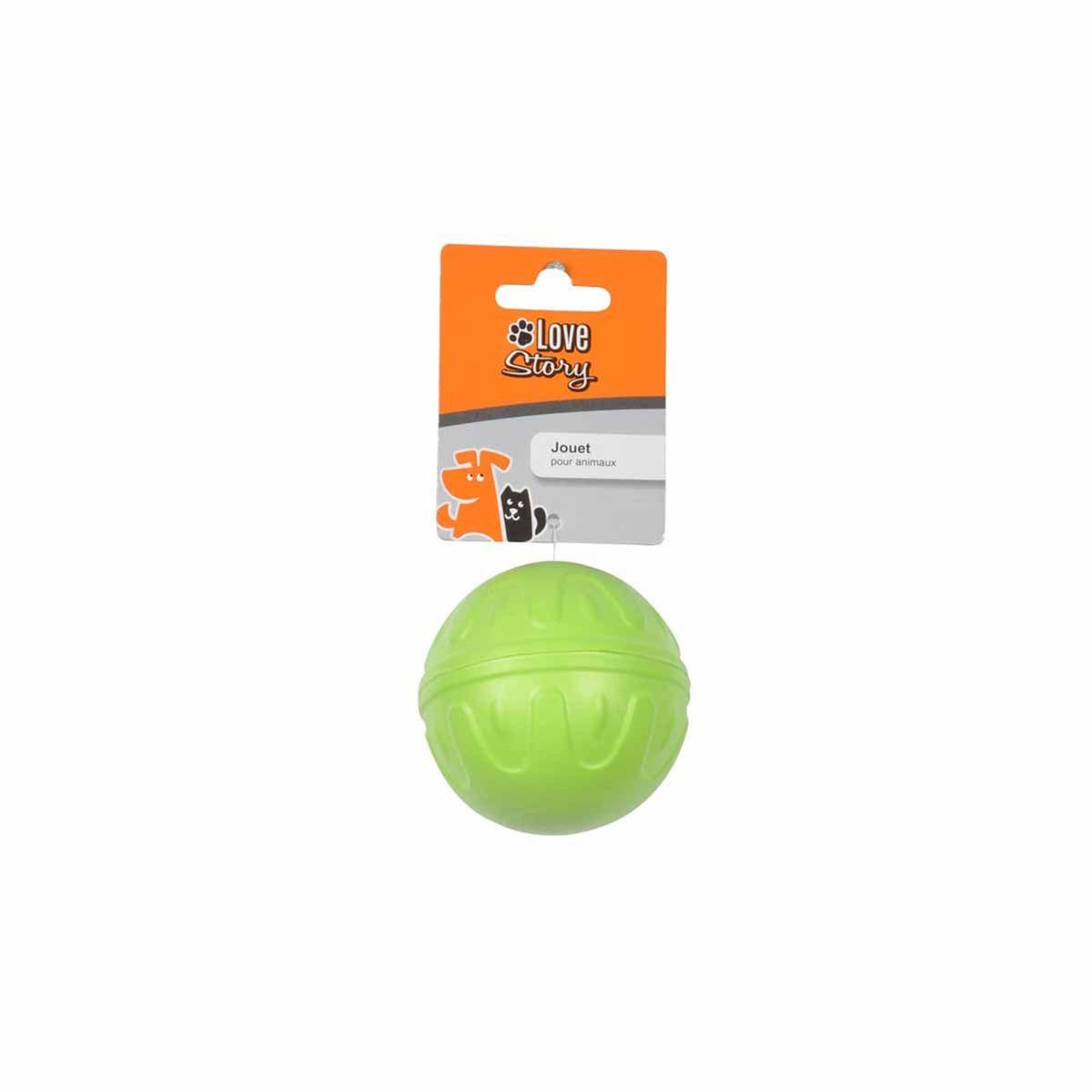 Paris Prix Jouet pour Chien  Balle Fitness Eva  7cm Vert