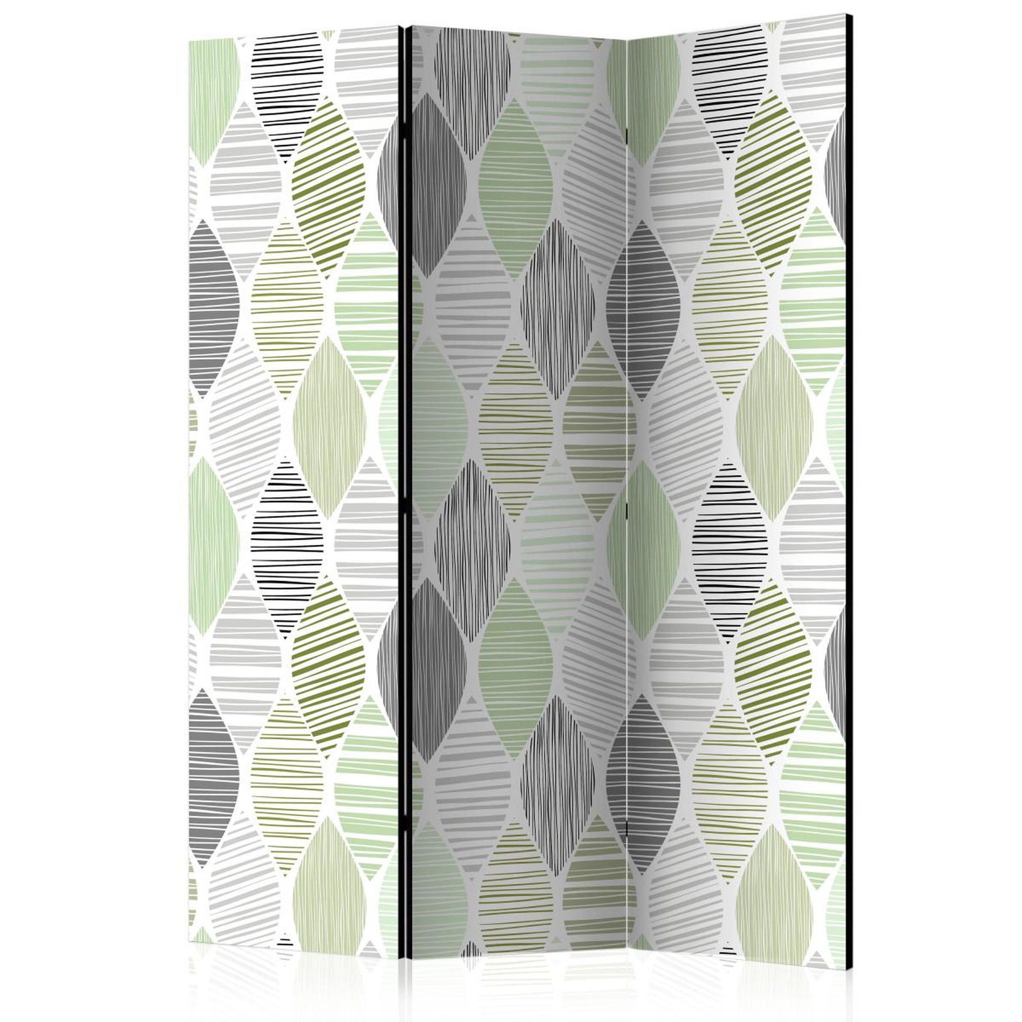 Voir la diapositive 1 : Paris Prix Paravent 3 volets  green tears  135x172cm