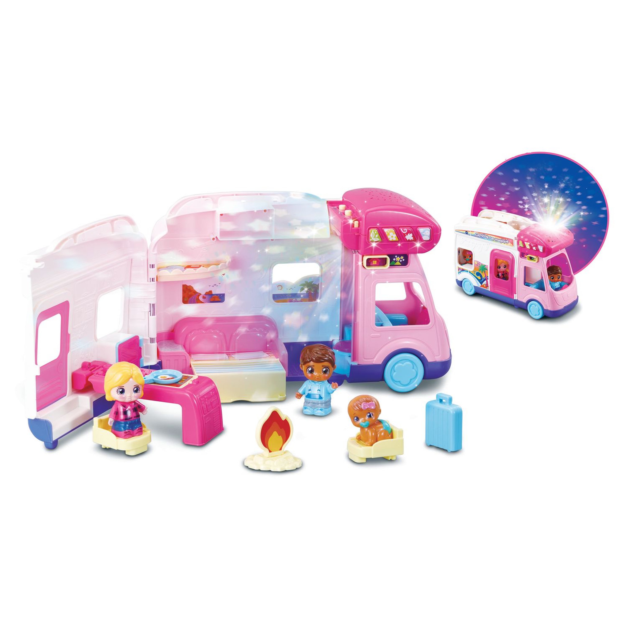 Voir la diapositive 1 : VTECH Tut Tut Copains - Camping car magique
