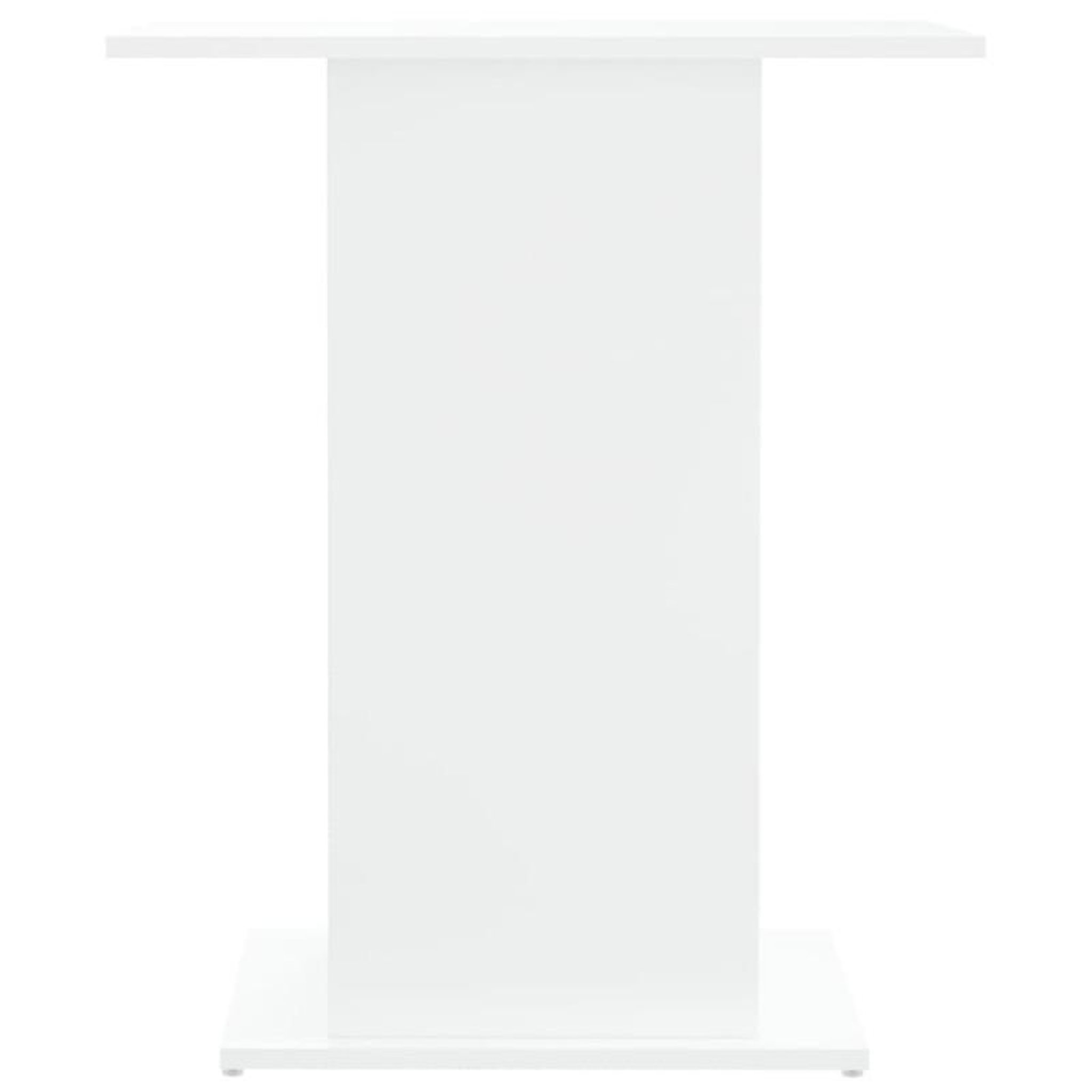 Voir la diapositive 4 : VIDAXL Support pour aquarium blanc 60,5x36x72,5 cm bois d ingénierie
