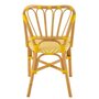Voir la diapositive 4 : Paris Prix Chaise en Rotin  Danial  85cm Jaune