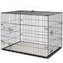 Voir la diapositive 2 : PAWHUT Cage caisse de transport pliable pour chien 91 x 62 x 68 cm avec coussin