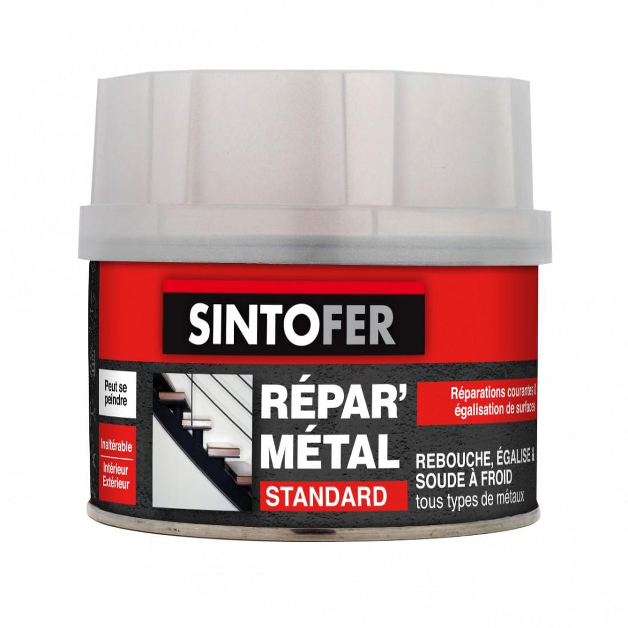 CENTRALE BRICO Mastic et durcisseur Sinto fer SINTO, 330 g