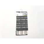 SOLEIL D'OCRE Lot de 2 torchons en coton FOOD gris, jacquard 50x70 cm