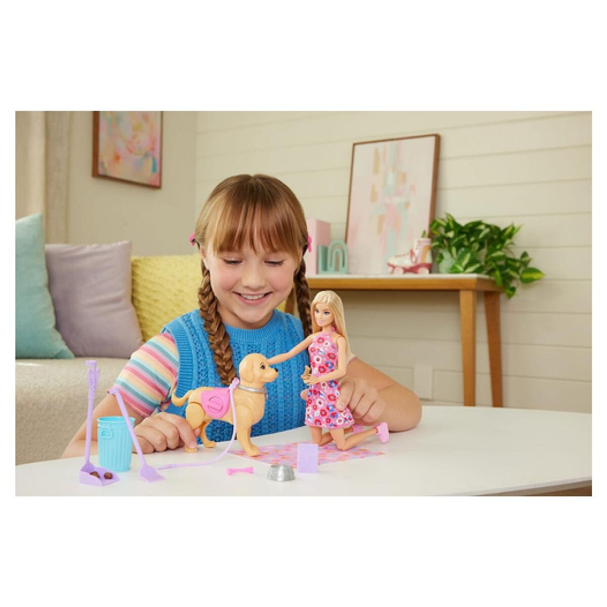 MATTEL Barbie en balade du chien