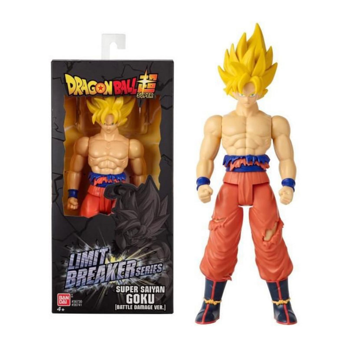 BANDAI DB Figurine geante Limit Breaker Super Saiyan Goku Battle Damage Ver.