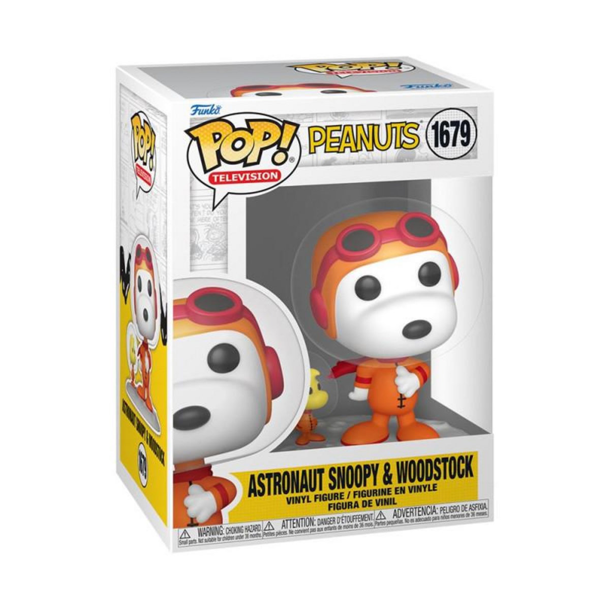 Funko Figurine Funko Pop Animation Peanuts S7 Astronaut Snoopy & Woodstock