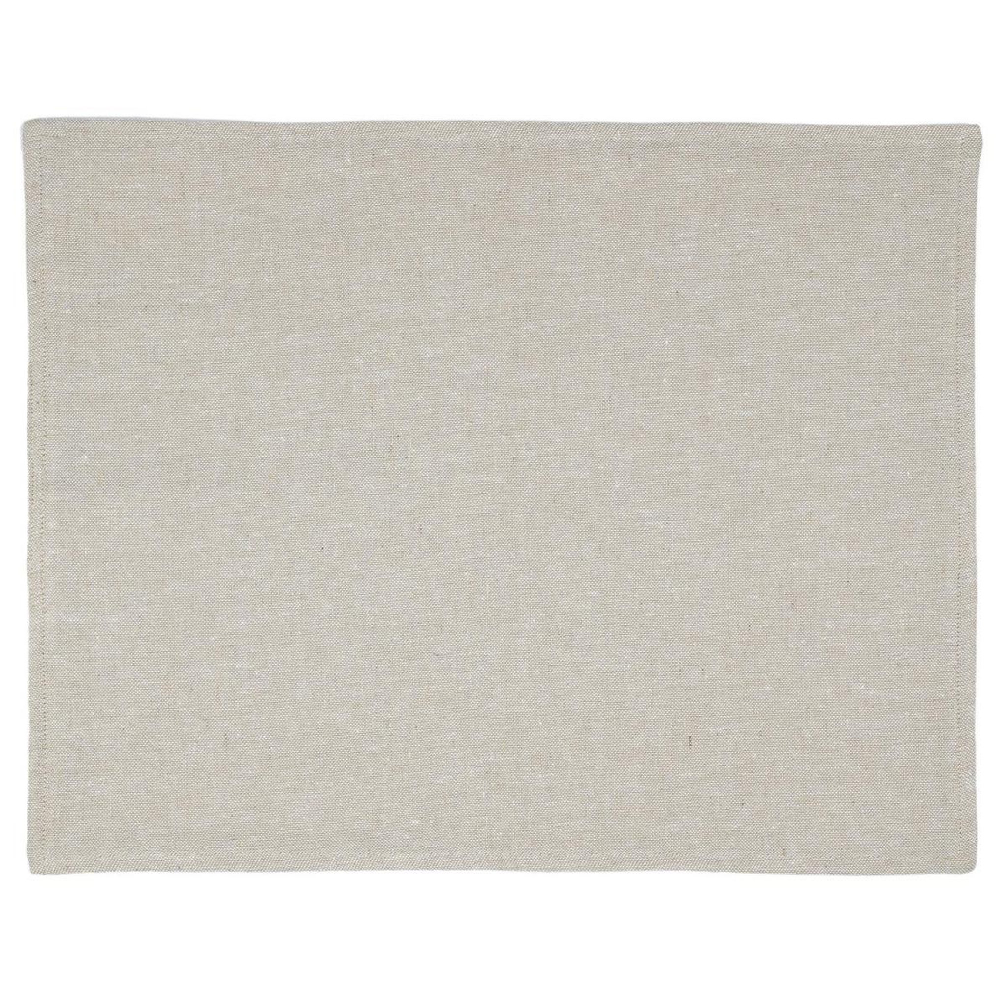 The Home Deco Factory Set de Table Déco  Lunabel  33x45cm Beige
