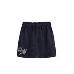 Petit Béguin Jupe enfant en velours côtelé Belle de Nuit. Coloris disponibles : Bleu