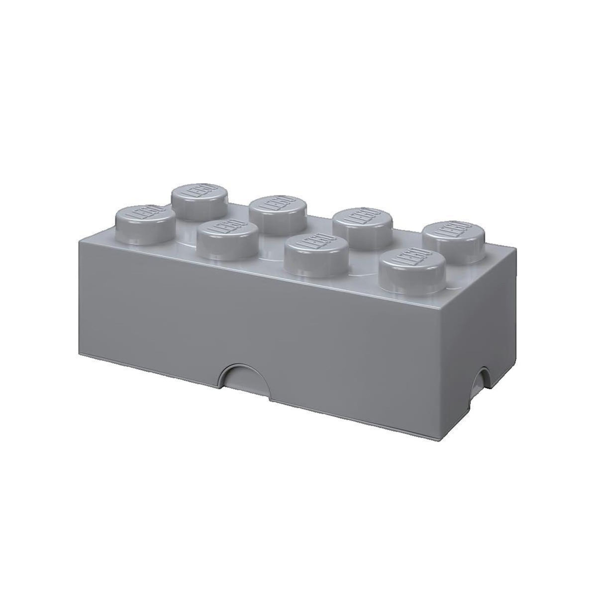 LEGO Boîte de rangement LEGO gris pierre