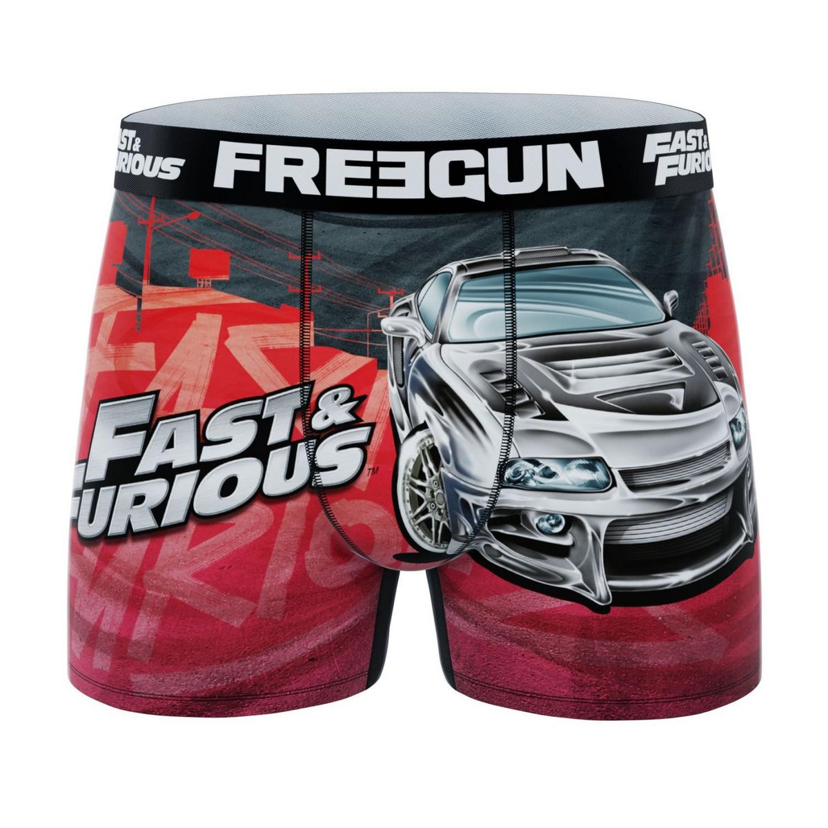 FREEGUN Lot de 3 boxers enfant Fast and Furious
