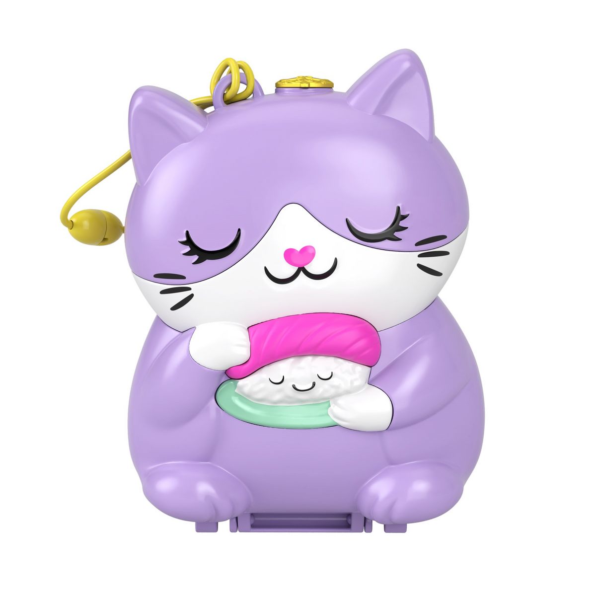 POLLY POCKET Mini poupée Polly Pocket - Coffret chat restaurant