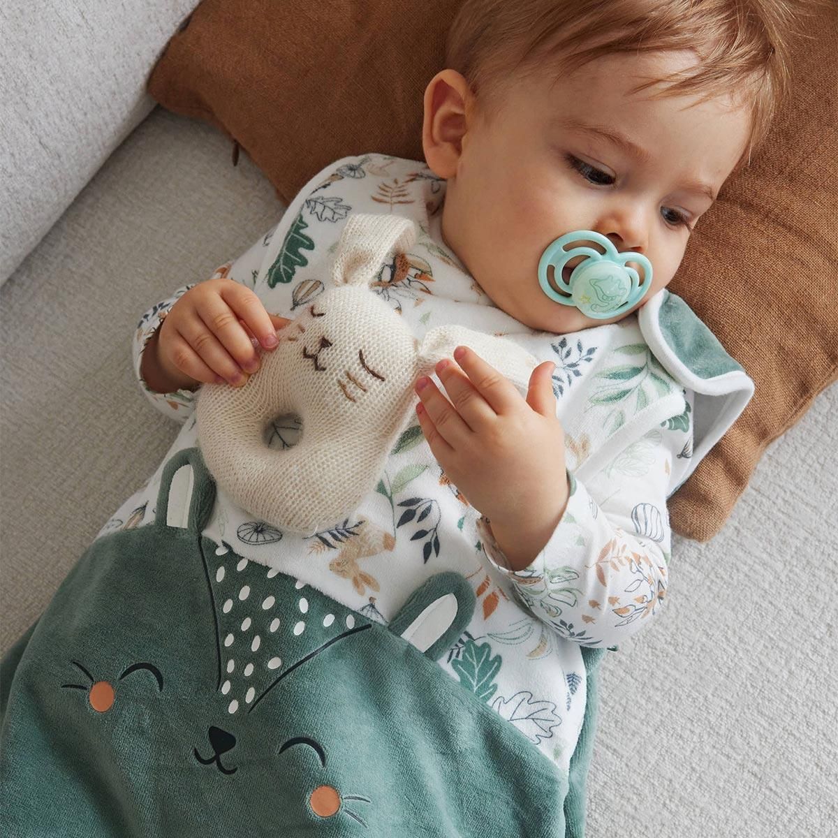 Petit Béguin Gigoteuse TOG2 en velours Merlin