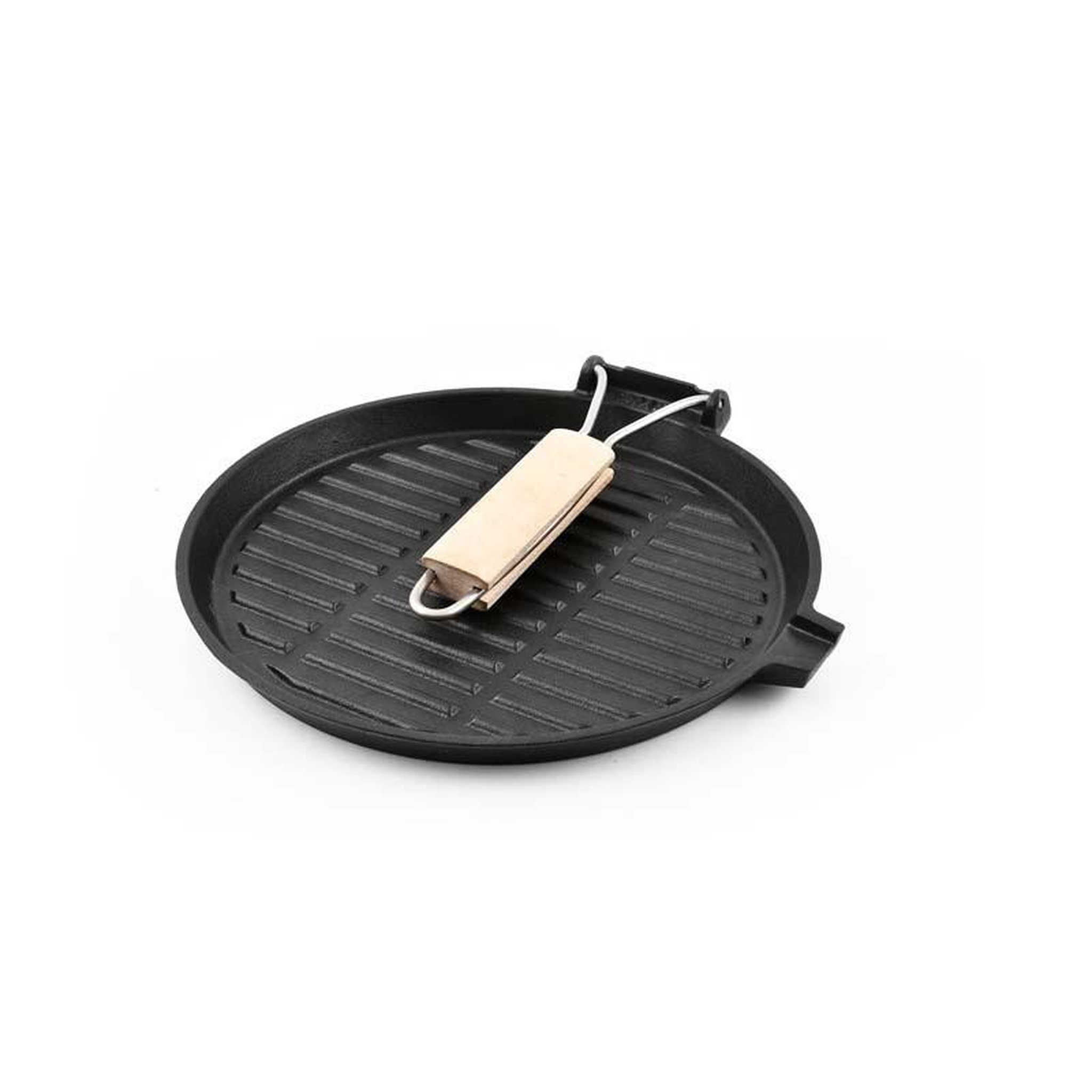 Voir la diapositive 6 : KITCHENCOOK Grill rond en fonte émaillée 27 cm grill27a tfi kitchencook