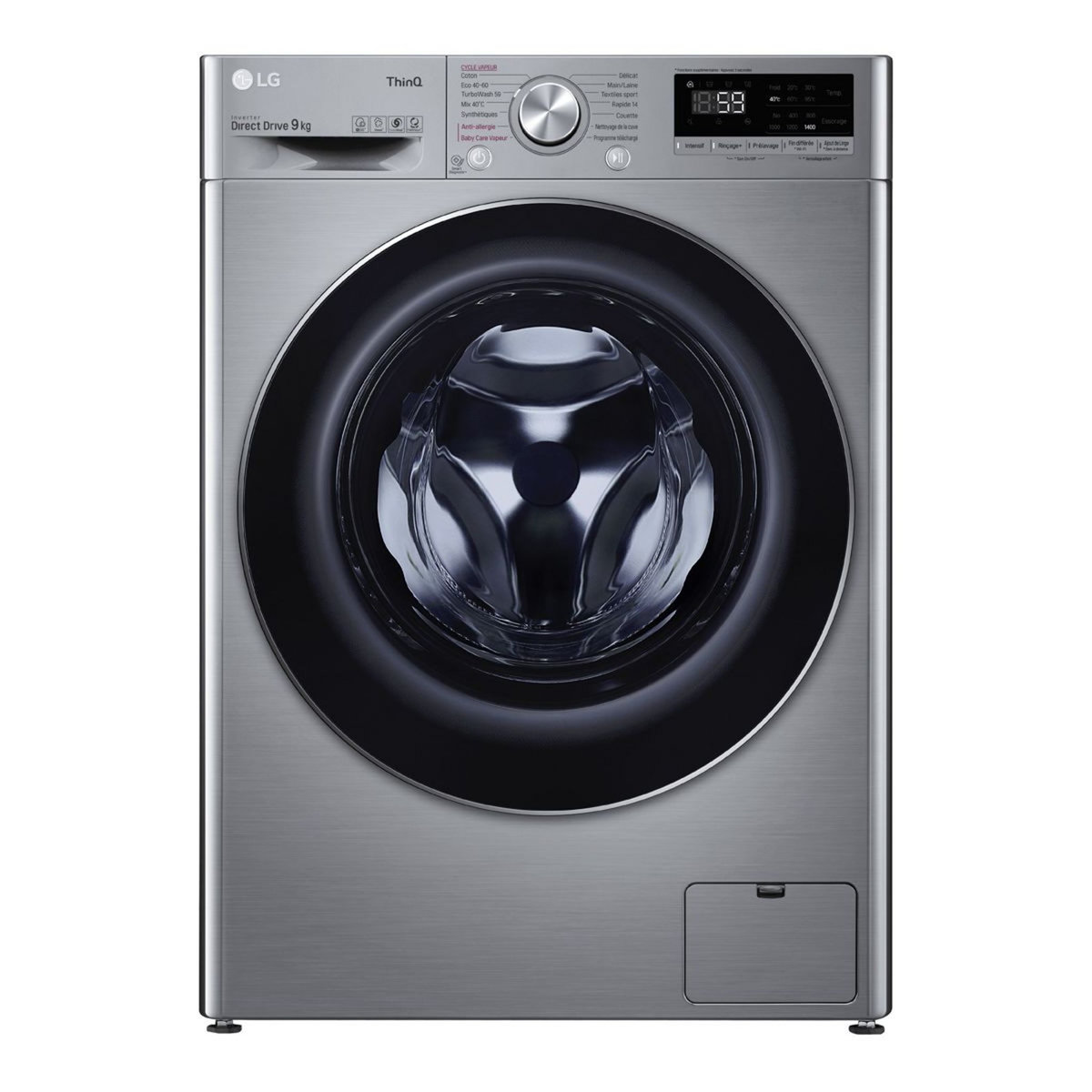 LG Lave linge hublot F94V52IXS