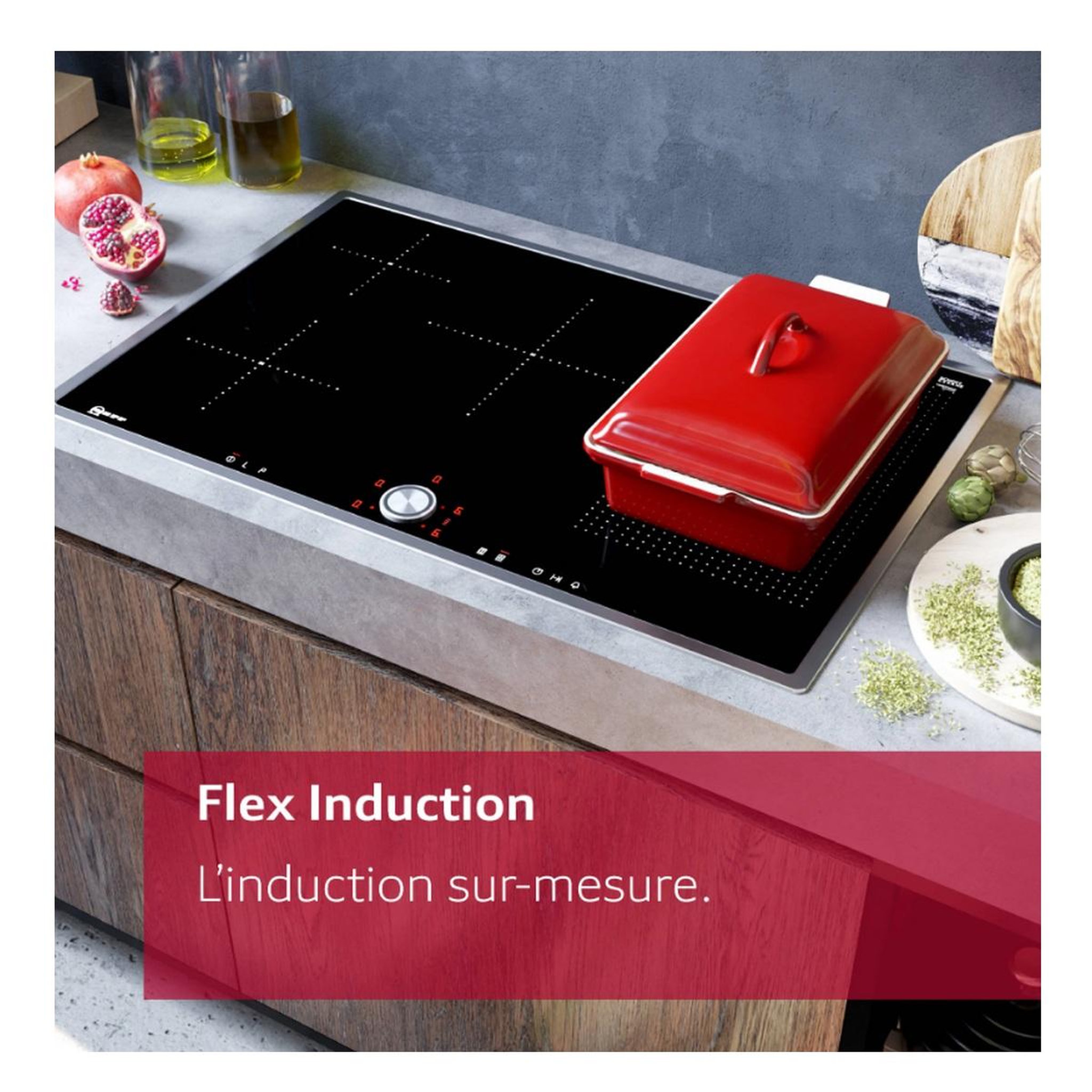 Voir la diapositive 4 : Neff Table de cuisson induction 80cm 5 feux 7400w noir - t68nuv4a0