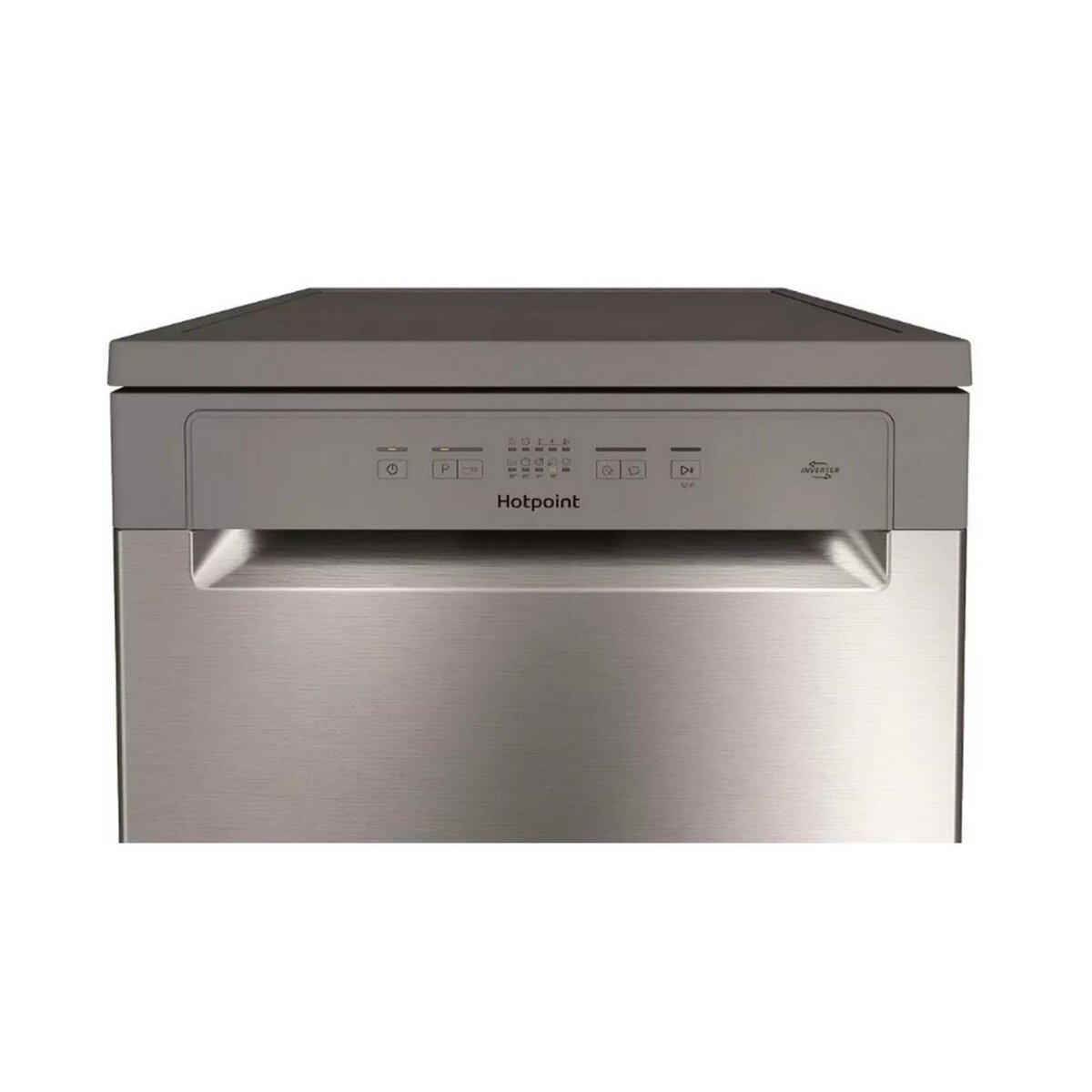 HOTPOINT Lave-vaisselle 60cm 14 couverts 46db inox - H2FHL626X
