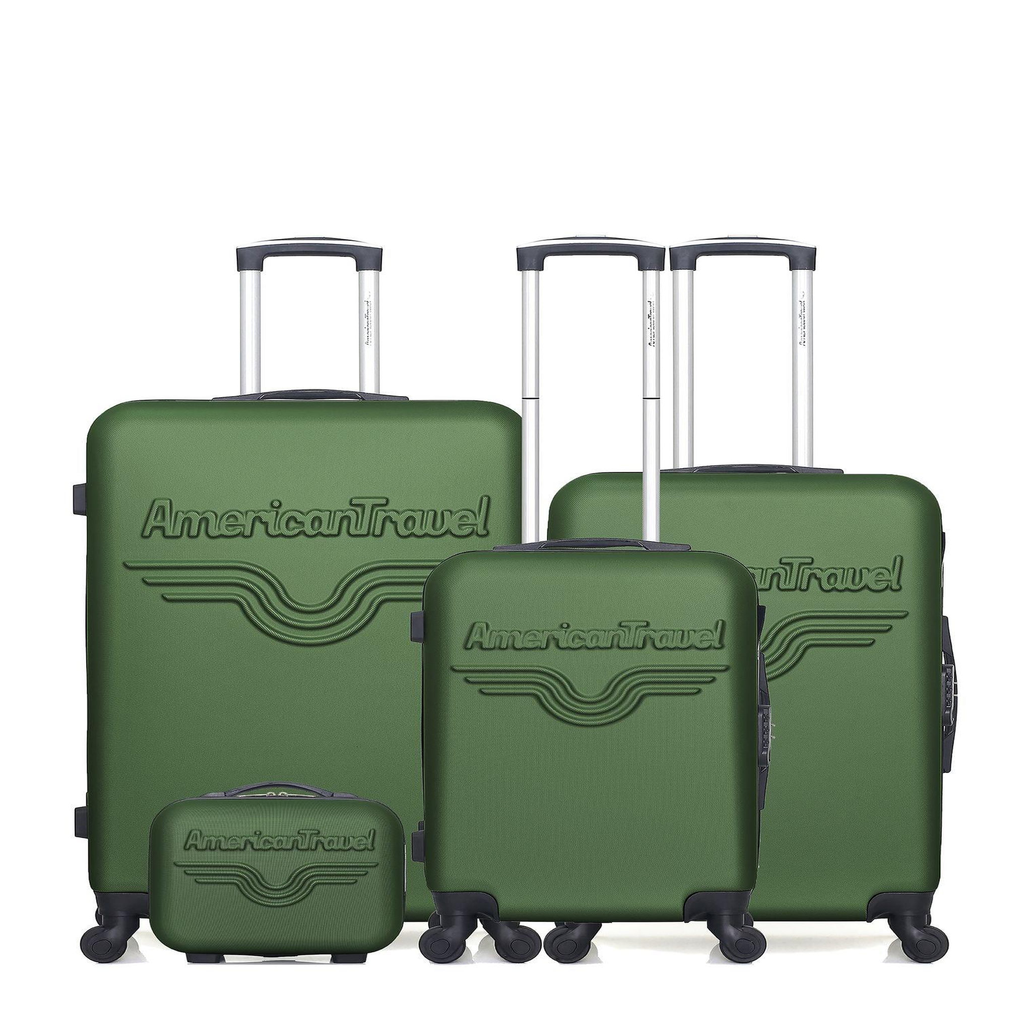AMERICAN TRAVEL American travel - set de 4 valises chelsea-c 75 cm 4 roues