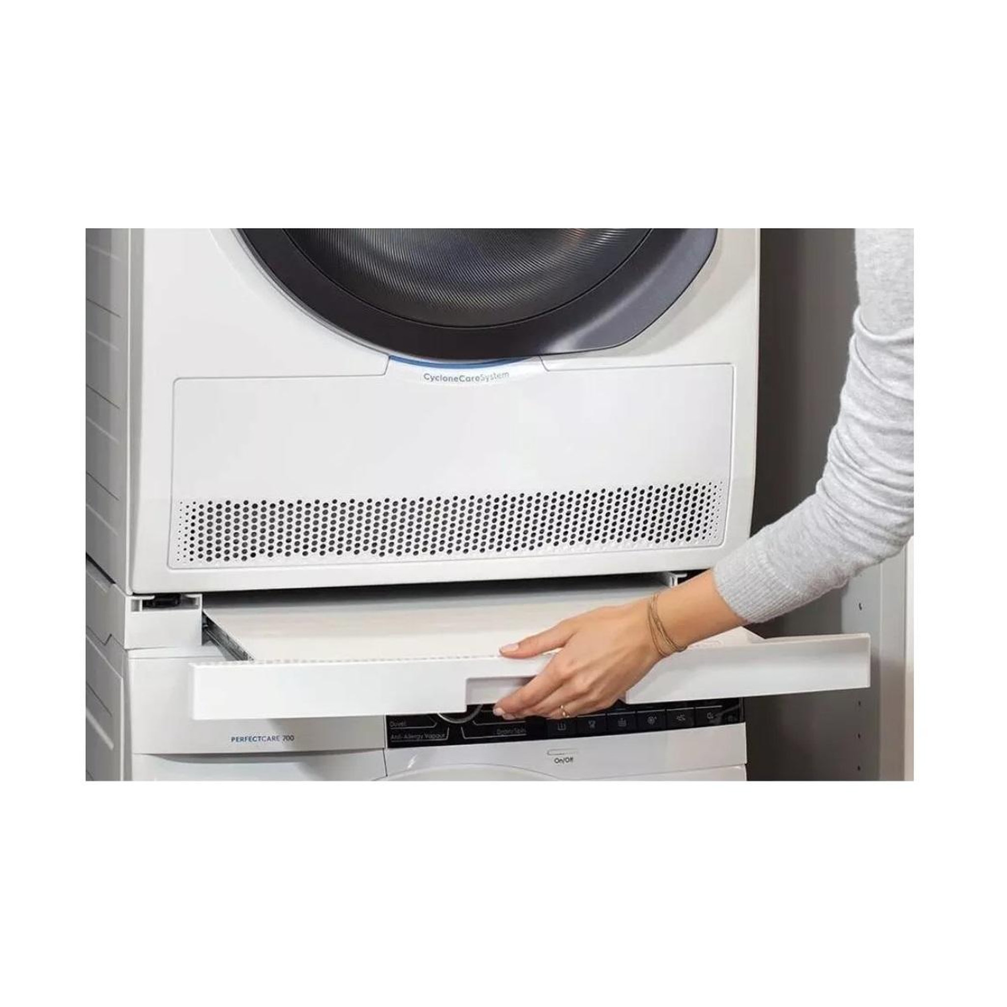 Voir la diapositive 2 : ELECTROLUX Kit de superposition avec tablette - e1wyhsk1