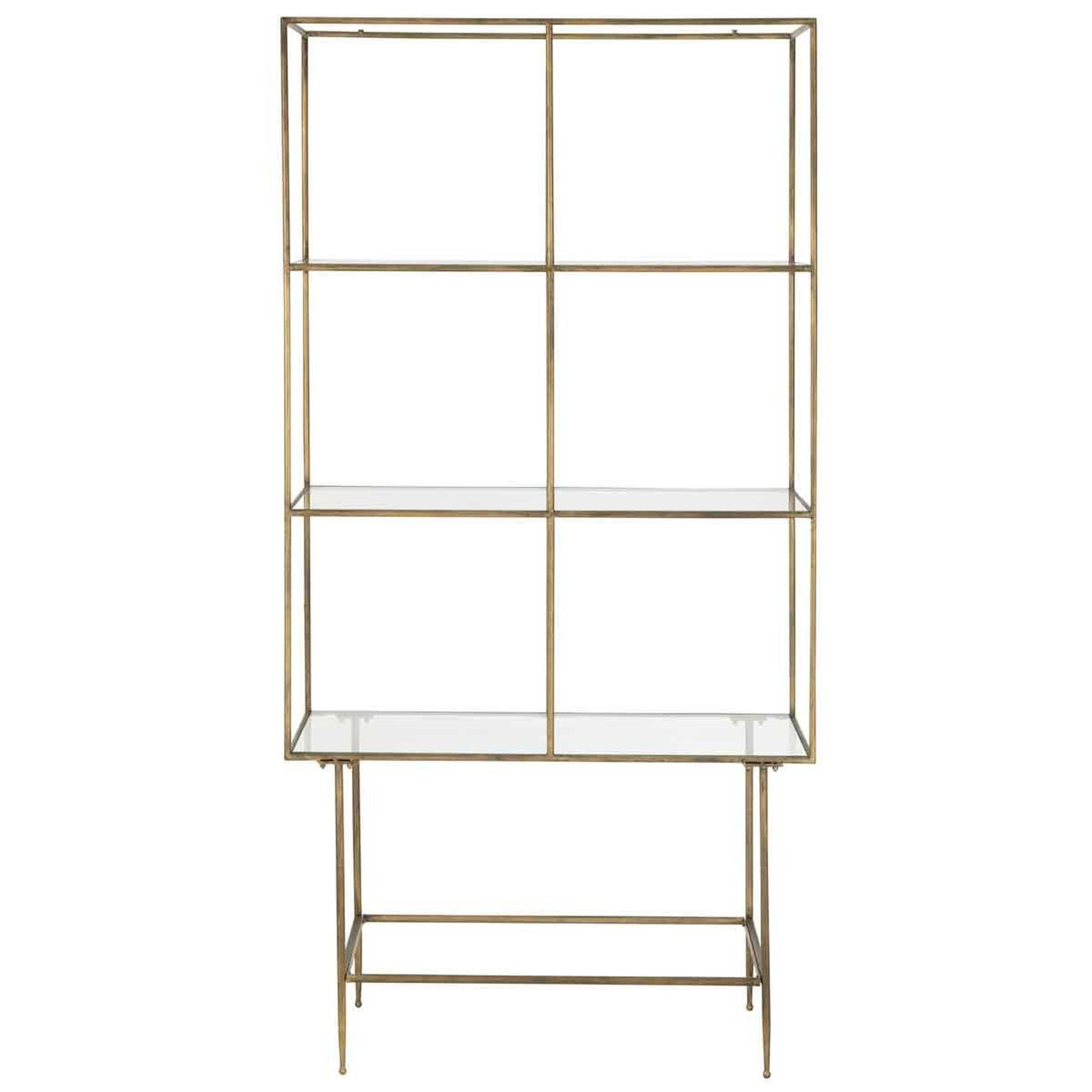 Voir la diapositive 2 : Paris Prix Étagère 3 niveaux en métal  losipa  200cm or