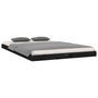 Voir la diapositive 3 : VIDAXL Cadre de lit sans matelas noir 120x200 cm bois de pin massif