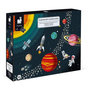 Voir la diapositive 2 : Juratoys-Janod Puzzle educatif le systeme solaire 100 pieces