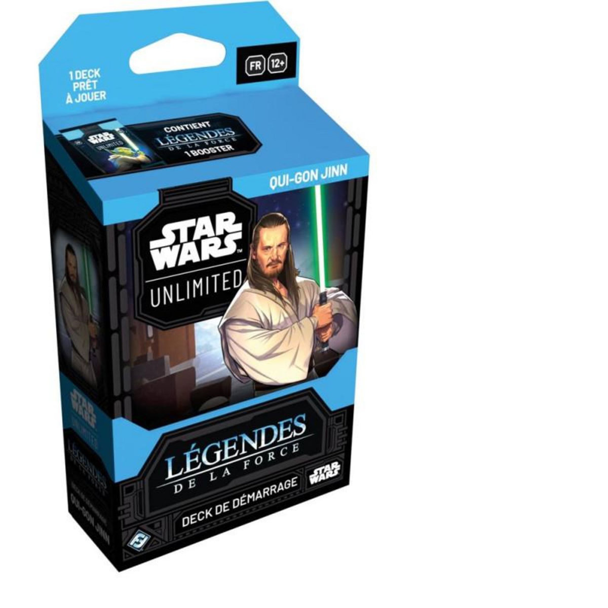 Star Wars Cartes à collectionner Star Wars Légendes de la Force Qui Gon Jinn Deck de démarrage