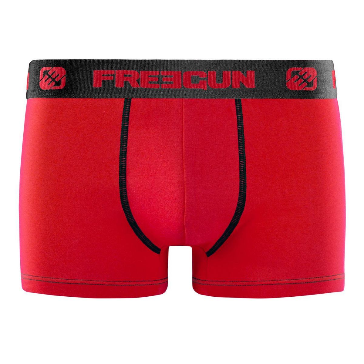 FREEGUN Lot de 6 boxers garçon en Coton