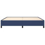 Voir la diapositive 5 : VIDAXL Cadre de lit sans matelas bleu 200x200 cm tissu