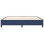 Voir la diapositive 5 : VIDAXL Cadre de lit sans matelas bleu 200x200 cm tissu