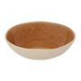 Voir la diapositive 2 : SECRET DE GOURMET Lot de 6 Assiettes Creuses en Faïence  Wonja  19cm Ocre