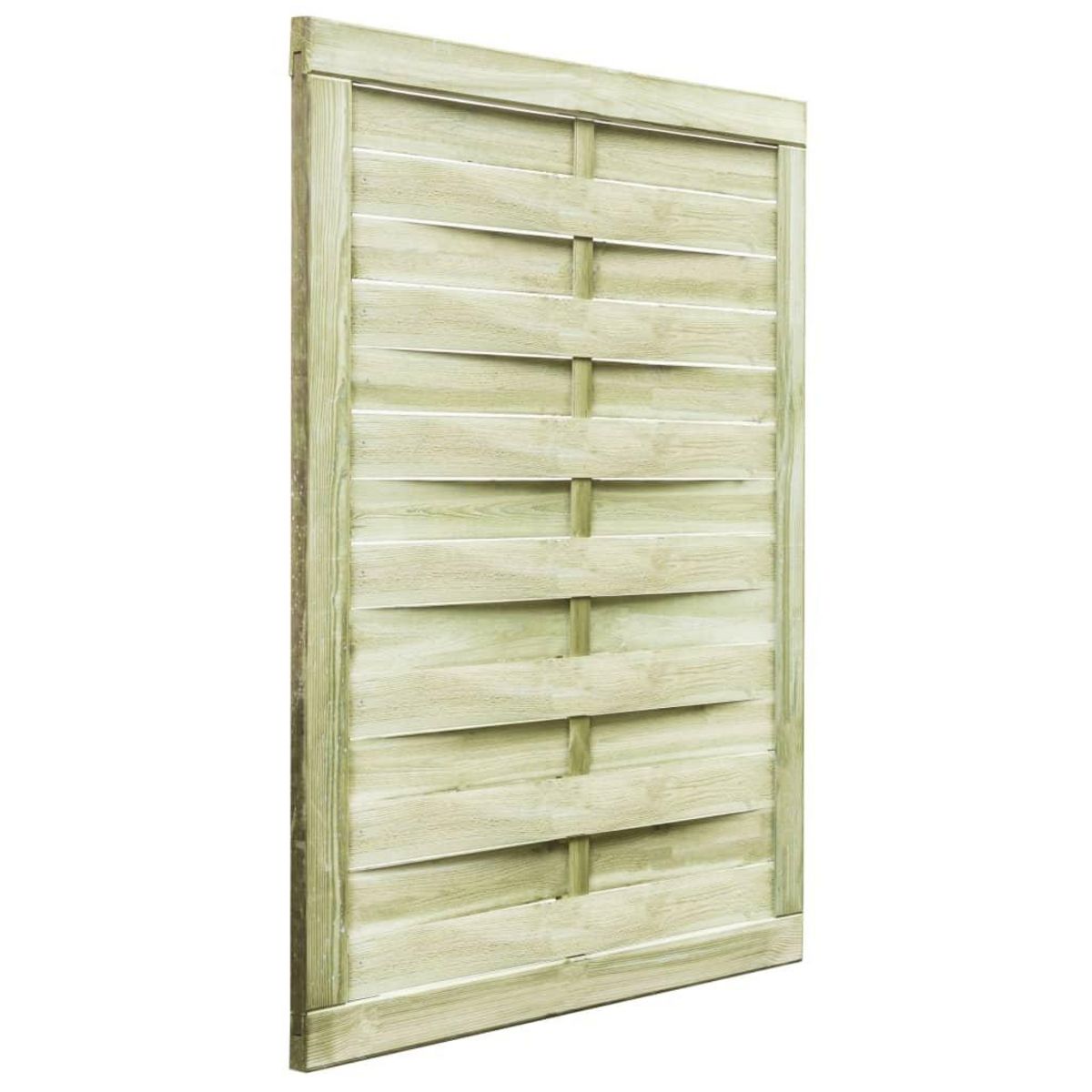 VIDAXL Portillon Bois de pin impregne 100x125 cm Vert