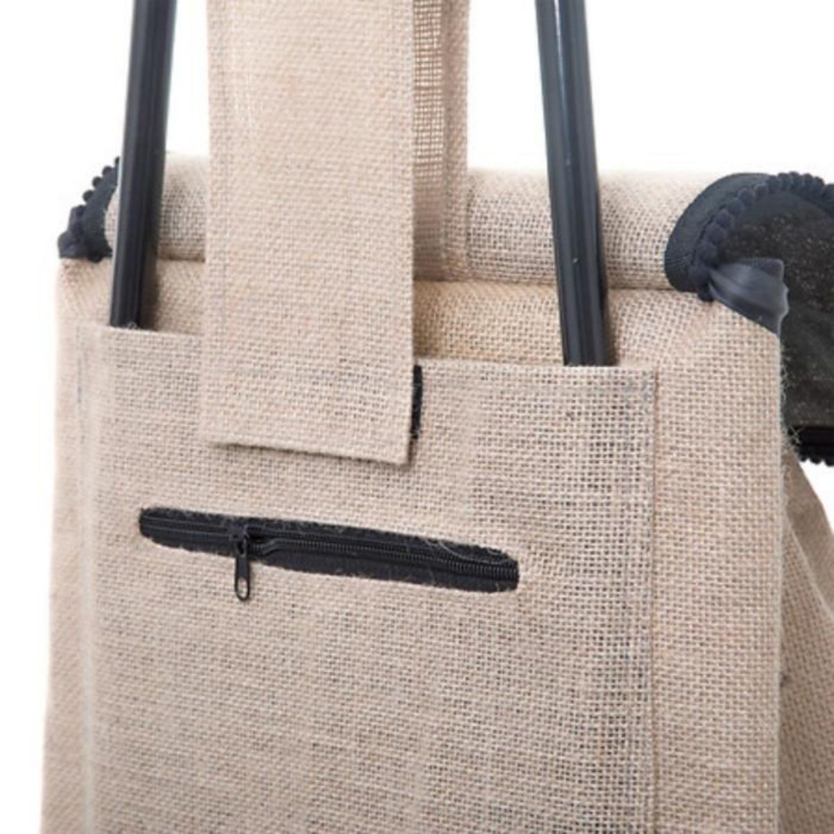 FIVE Chariot de Marché  Jute  33L Beige