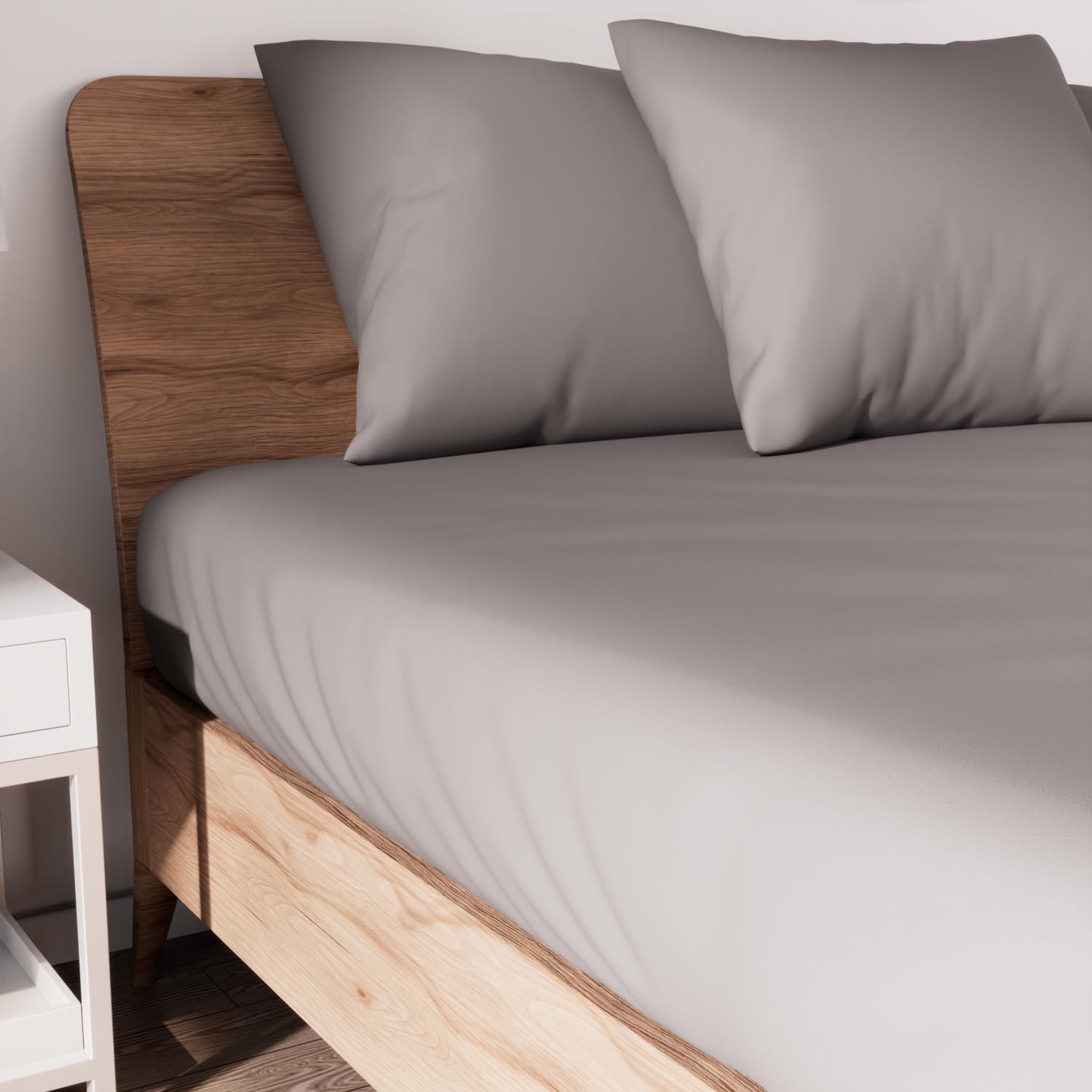 Voir la diapositive 3 : SOLEIL D'OCRE Drap housse en coton JERSEY, par Soleil d'ocre