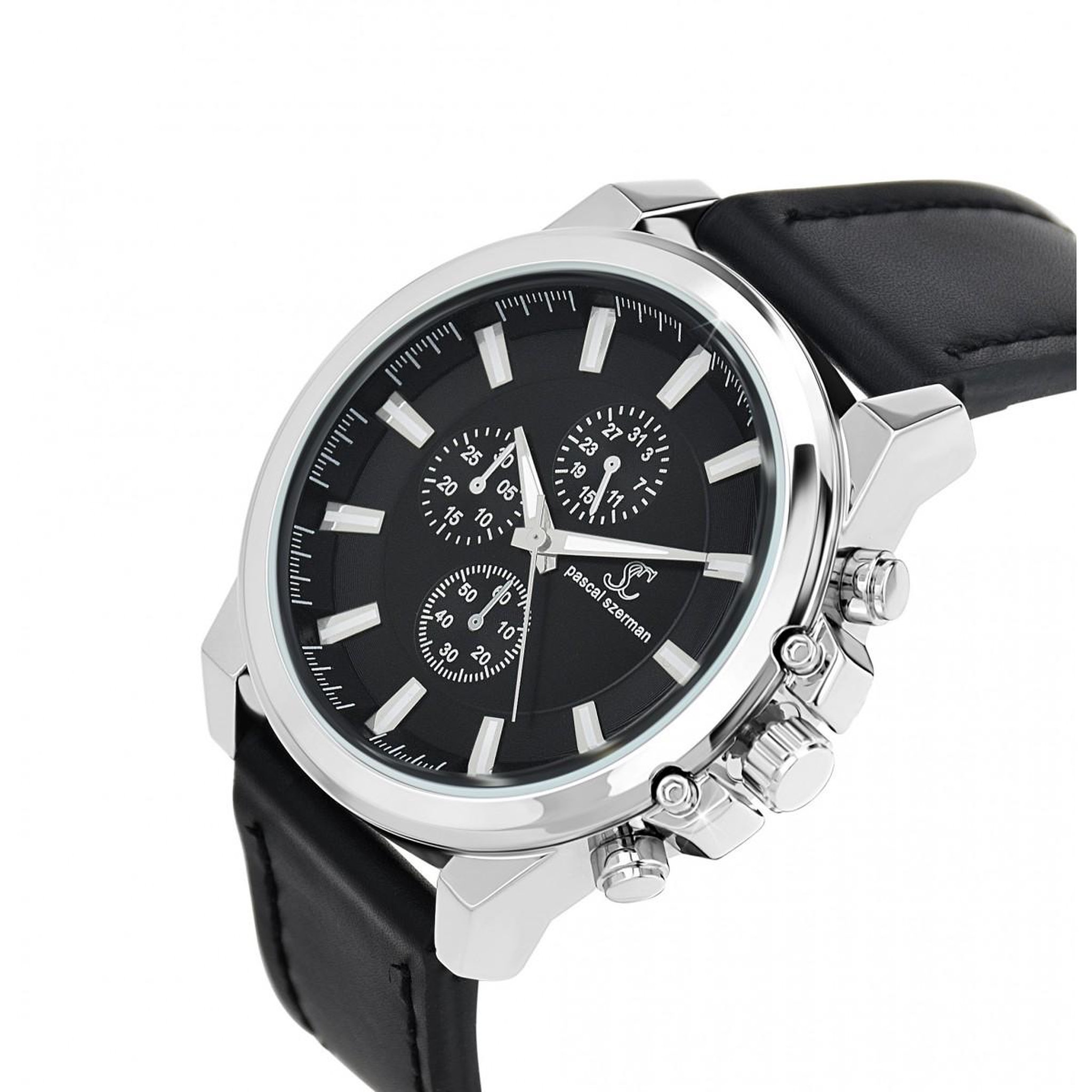 Voir la diapositive 3 : SC CRYSTAL Montre homme quartz par Pascal Szerman