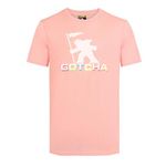 GOTCHA T shirt  Homme Gotcha Fishman. Coloris disponibles : Rose