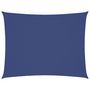 Voir la diapositive 2 : VIDAXL Voile de parasol tissu oxford rectangulaire 3,5x4,5 m bleu