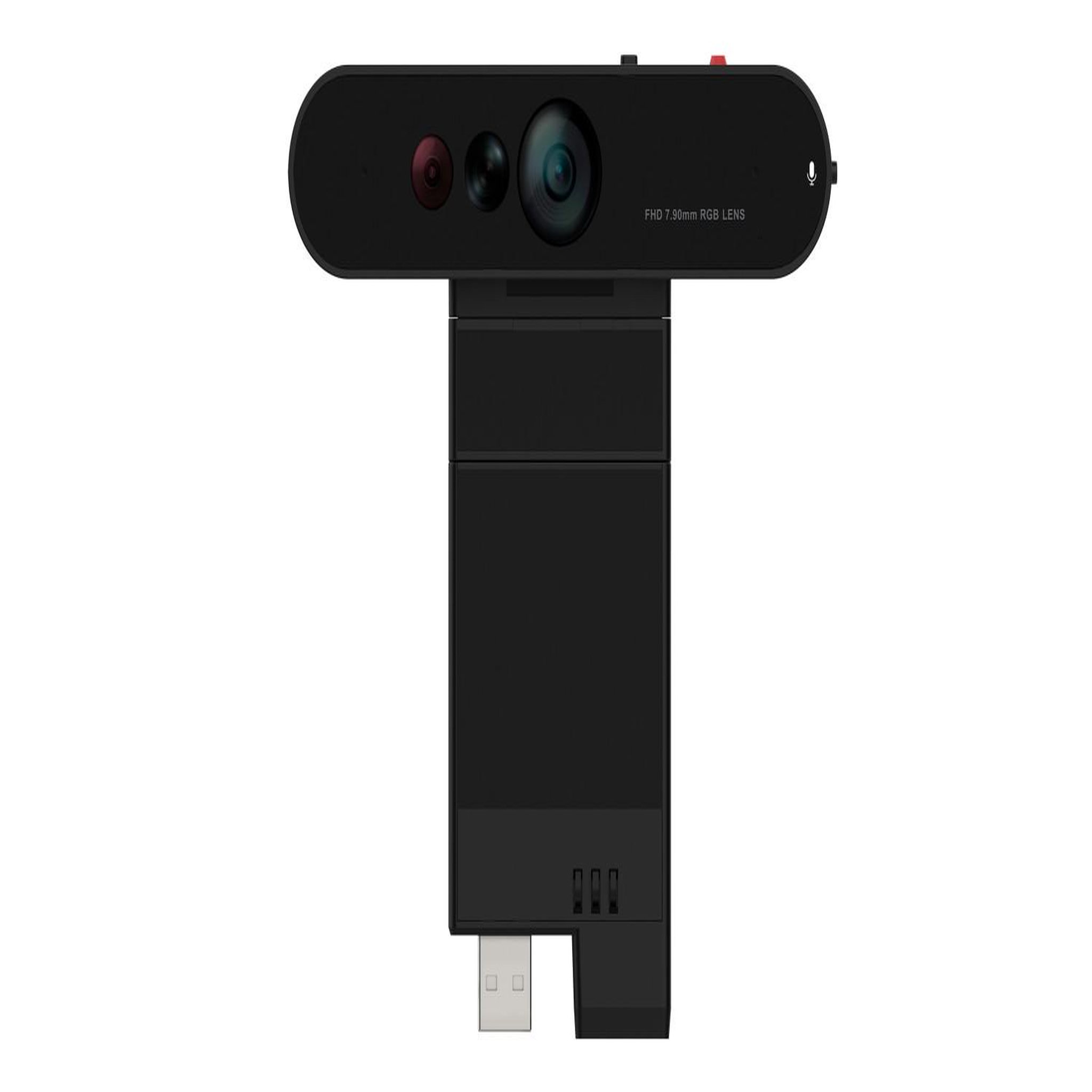 Voir la diapositive 3 : Lenovo Lenovo thinkvision mc60 (s) webcam 1920 x 1080 pixels usb 2.0 noir
