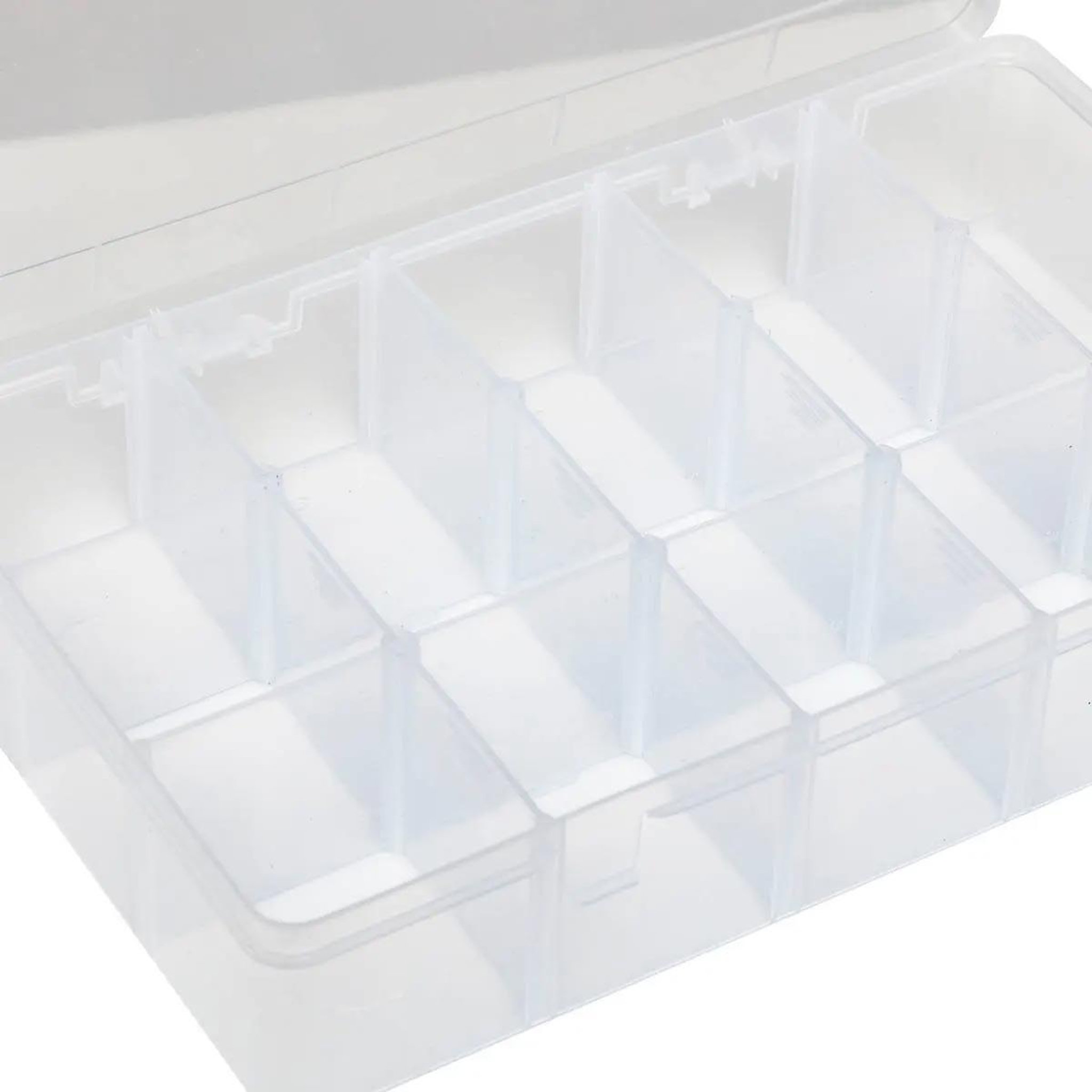 Voir la diapositive 3 : FIVE Boîte de rangement  compartimenté  27cm transparent