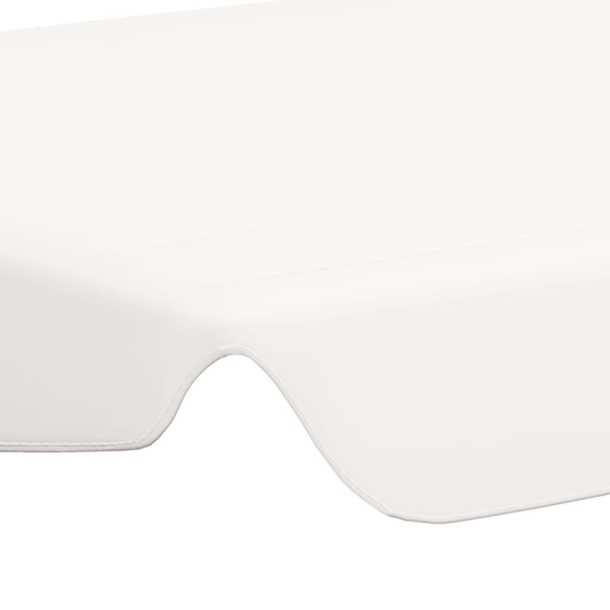 Voir la diapositive 5 : VIDAXL Toit de rechange de balançoire blanc 150/130x105/70 cm