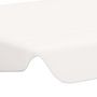 Voir la diapositive 5 : VIDAXL Toit de rechange de balançoire blanc 150/130x105/70 cm